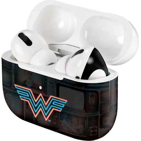 Wonder Woman 1984 (2020) Neon Logo Apple AirPods Pro Skin