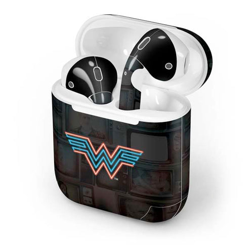Wonder Woman 1984 (2020) Neon Logo Apple AirPods Skin
