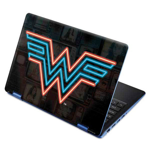 Wonder Woman 1984 (2020) Neon Logo Aspire R11 11.6in Skin