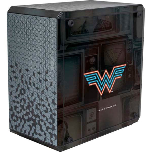 Wonder Woman 1984 (2020) Neon Logo Cooler Master MasterBox Q300L Mini Tower Skin