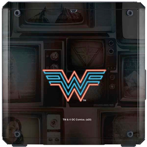 Wonder Woman 1984 (2020) Neon Logo Cooler Master MasterBox Q300L Mini Tower Skin