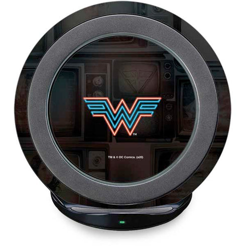 Wonder Woman 1984 (2020) Neon Logo Fast Charge Wireless Charging Stand Skin
