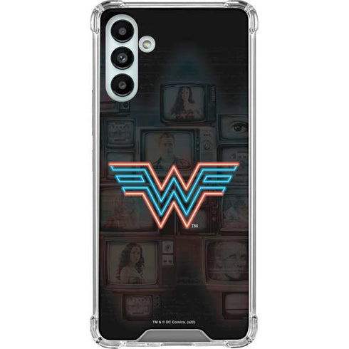 Wonder Woman 1984 (2020) Neon Logo Galaxy A13 5G Clear Case