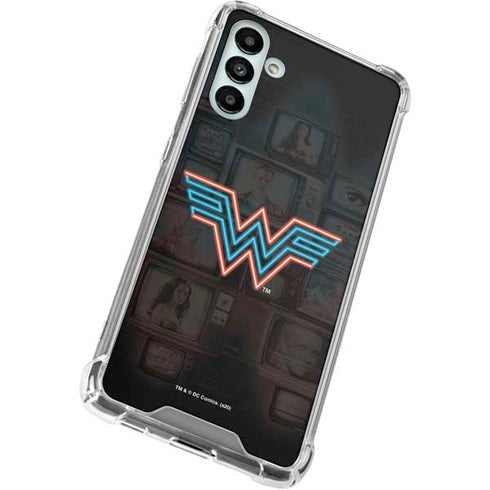 Wonder Woman 1984 (2020) Neon Logo Galaxy A13 5G Clear Case