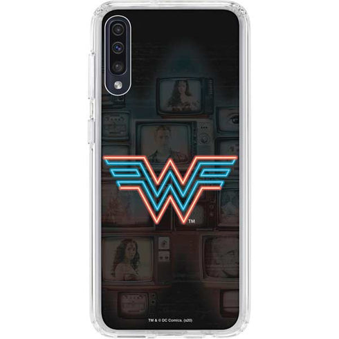 Wonder Woman 1984 (2020) Neon Logo Galaxy A50 Clear Case
