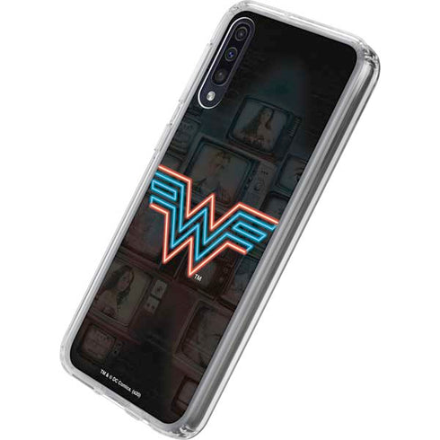 Wonder Woman 1984 (2020) Neon Logo Galaxy A50 Clear Case