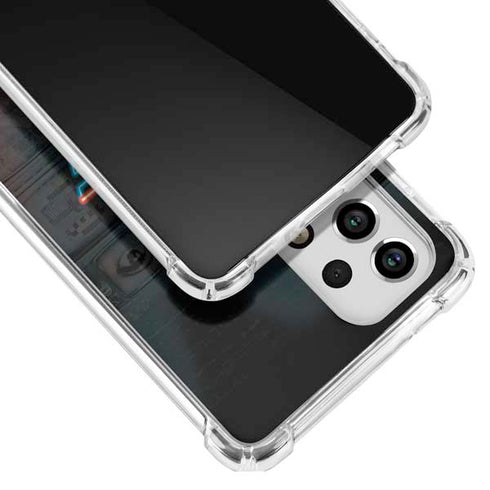 Wonder Woman 1984 (2020) Neon Logo Galaxy A53 5G Clear Case