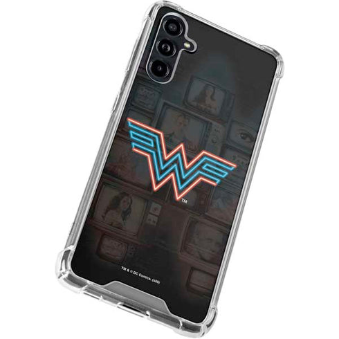 Wonder Woman 1984 (2020) Neon Logo Galaxy A54 5G Clear Case
