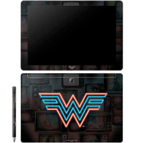 Wonder Woman 1984 (2020) Neon Logo Galaxy Book 12in Skin