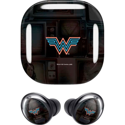 Wonder Woman 1984 (2020) Neon Logo Galaxy Buds Pro Skin