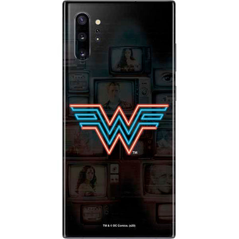 Wonder Woman 1984 (2020) Neon Logo Galaxy Note 10 Plus Skin