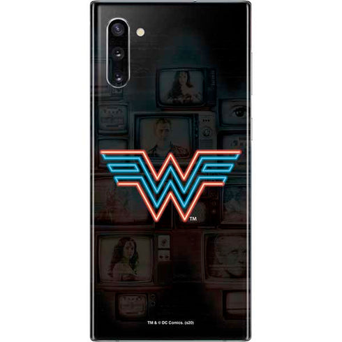 Wonder Woman 1984 (2020) Neon Logo Galaxy Note 10 Skin