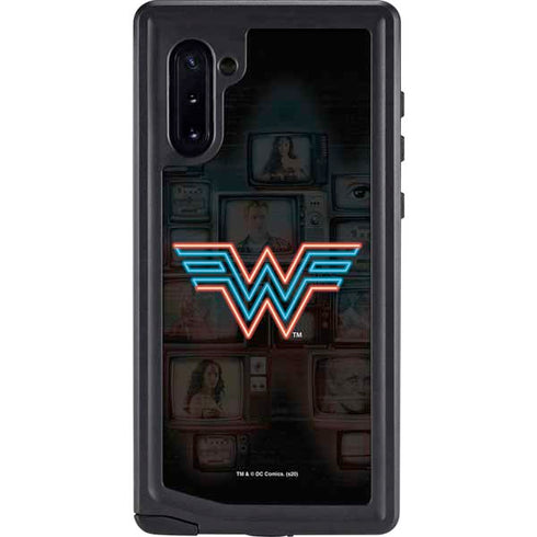 Wonder Woman 1984 (2020) Neon Logo Galaxy Note 10 Waterproof Case