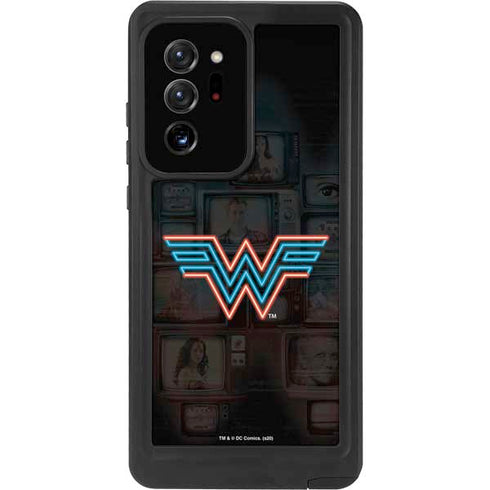 Wonder Woman 1984 (2020) Neon Logo Galaxy Note20 Ultra 5G Waterproof Case
