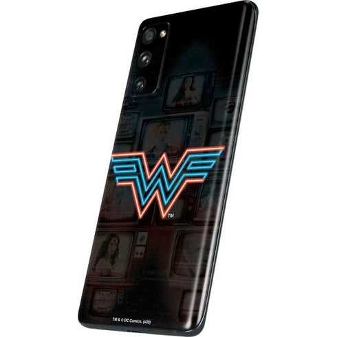 Wonder Woman 1984 (2020) Neon Logo Galaxy S20 Fan Edition Skin