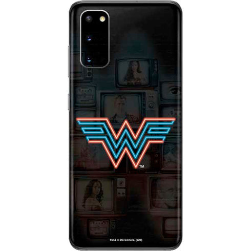 Wonder Woman 1984 (2020) Neon Logo Galaxy S20 Skin