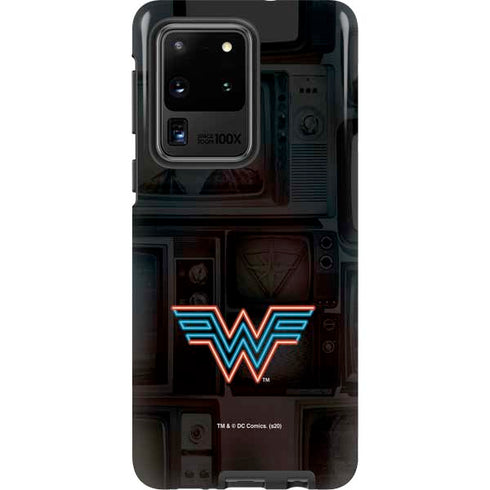 Wonder Woman 1984 (2020) Neon Logo Galaxy S20 Ultra 5G Pro Case