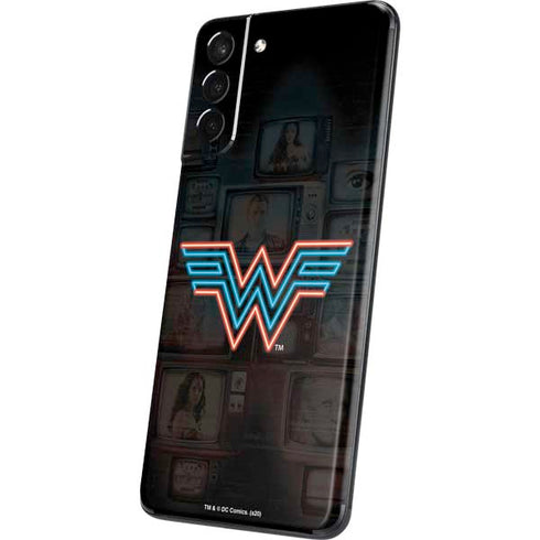 Wonder Woman 1984 (2020) Neon Logo Galaxy S21 5G Skin