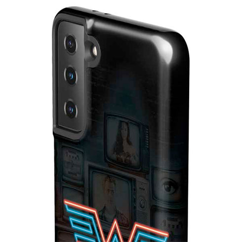 Wonder Woman 1984 (2020) Neon Logo Galaxy S21 Plus 5G Pro Case