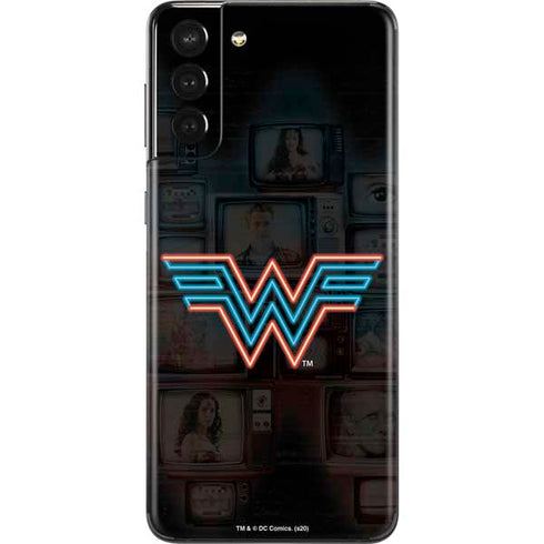 Wonder Woman 1984 (2020) Neon Logo Galaxy S21 Plus 5G Skin