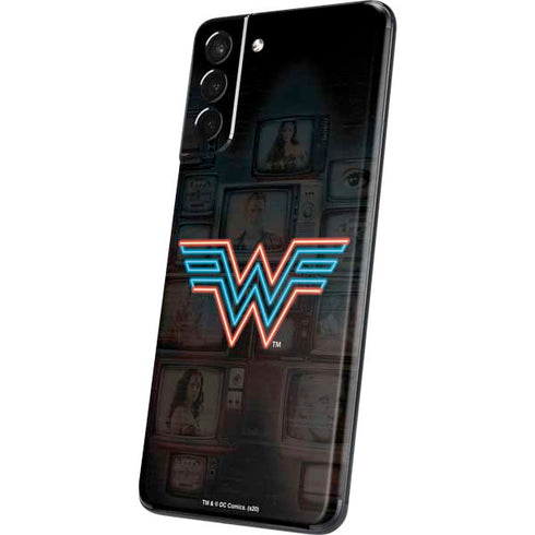 Wonder Woman 1984 (2020) Neon Logo Galaxy S21 Plus 5G Skin