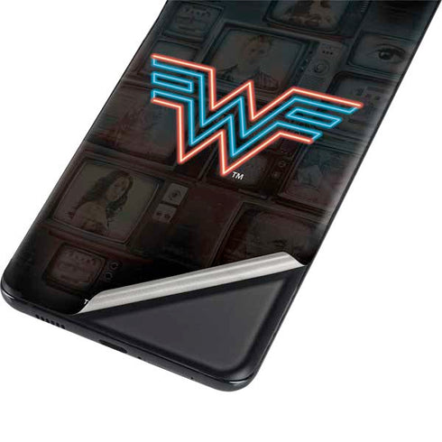 Wonder Woman 1984 (2020) Neon Logo Galaxy S21 Plus 5G Skin