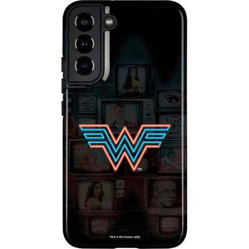 Wonder Woman 1984 (2020) Neon Logo Galaxy S22 Plus Pro Case