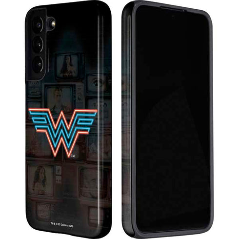 Wonder Woman 1984 (2020) Neon Logo Galaxy S22 Plus Pro Case