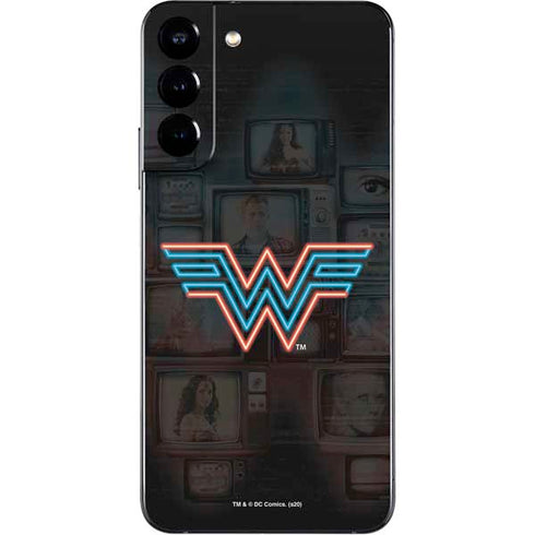 Wonder Woman 1984 (2020) Neon Logo Galaxy S22 Plus Skin