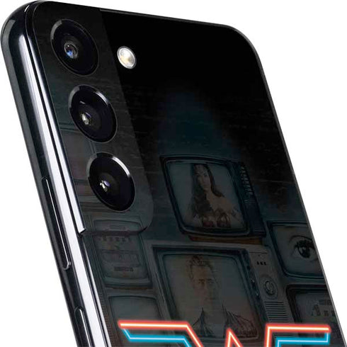 Wonder Woman 1984 (2020) Neon Logo Galaxy S22 Plus Skin