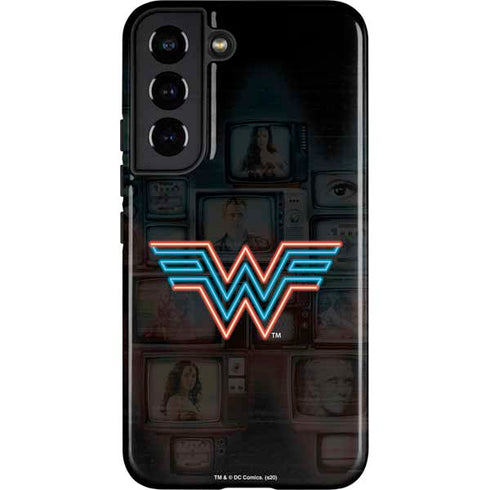 Wonder Woman 1984 (2020) Neon Logo Galaxy S22 Pro Case