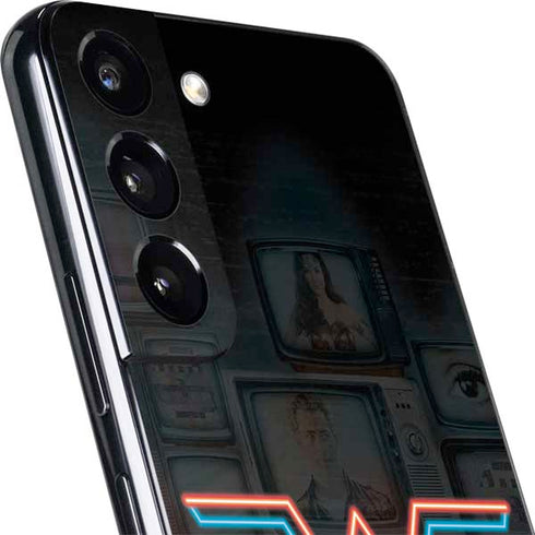Wonder Woman 1984 (2020) Neon Logo Galaxy S22 Skin