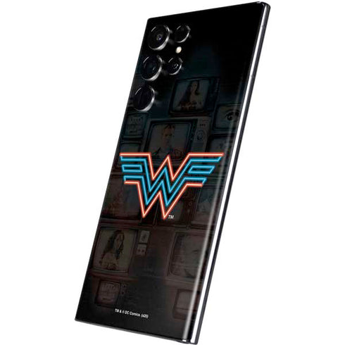 Wonder Woman 1984 (2020) Neon Logo Galaxy S22 Ultra Skin