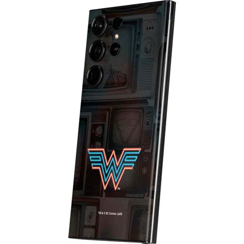 Wonder Woman 1984 (2020) Neon Logo Galaxy S23 Ultra Skin