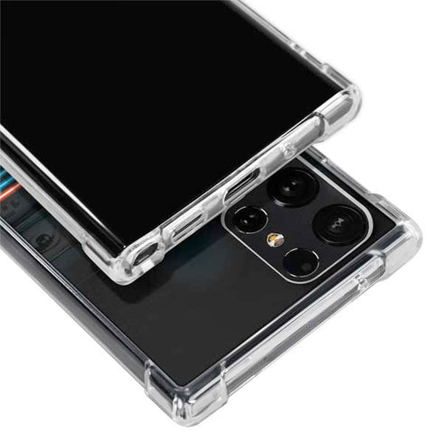 Wonder Woman 1984 (2020) Neon Logo Galaxy S24 Ultra Clear Case