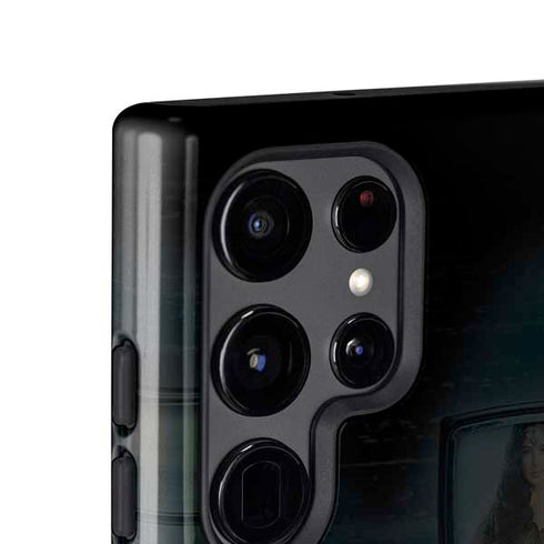 Wonder Woman 1984 (2020) Neon Logo Galaxy S24 Ultra Impact Case