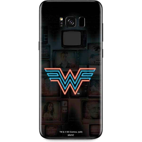 Wonder Woman 1984 (2020) Neon Logo Galaxy S8 Plus Skin