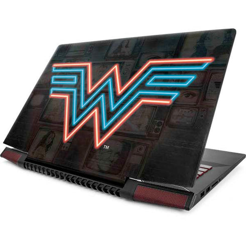 Wonder Woman 1984 (2020) Neon Logo Lenovo IdeaPad Skin