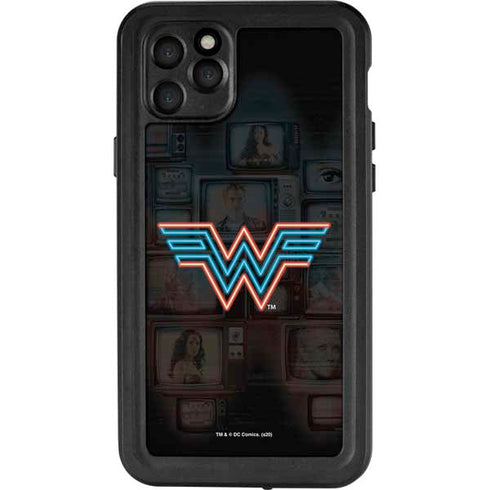 Wonder Woman 1984 (2020) Neon Logo iPhone 11 Pro Max Waterproof Case