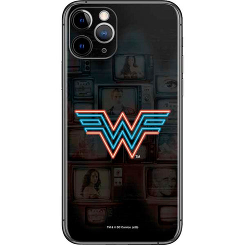 Wonder Woman 1984 (2020) Neon Logo iPhone 11 Pro Skin