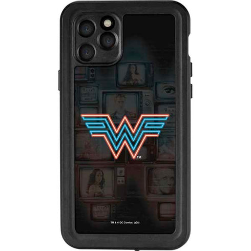 Wonder Woman 1984 (2020) Neon Logo iPhone 11 Pro Waterproof Case