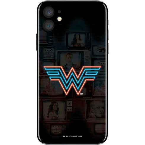 Wonder Woman 1984 (2020) Neon Logo iPhone 11 Skin