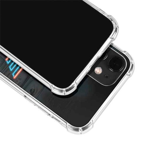 Wonder Woman 1984 (2020) Neon Logo iPhone 12 Clear Case