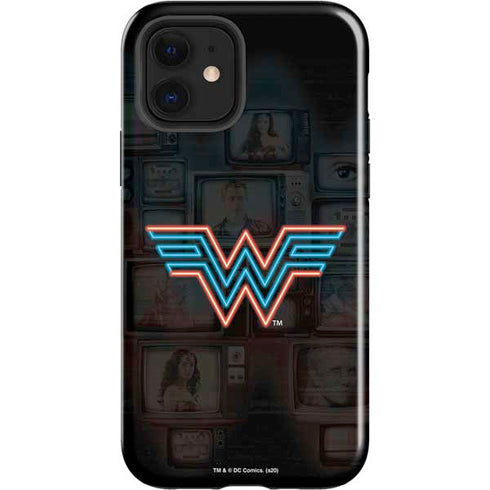 Wonder Woman 1984 (2020) Neon Logo iPhone 12 Impact Case