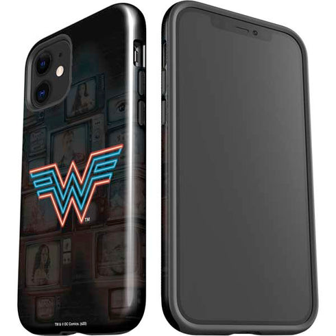 Wonder Woman 1984 (2020) Neon Logo iPhone 12 Impact Case