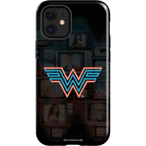 Wonder Woman 1984 (2020) Neon Logo iPhone 12 Mini Impact Case