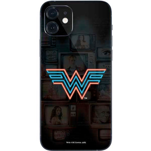 Wonder Woman 1984 (2020) Neon Logo iPhone 12 Mini Skin
