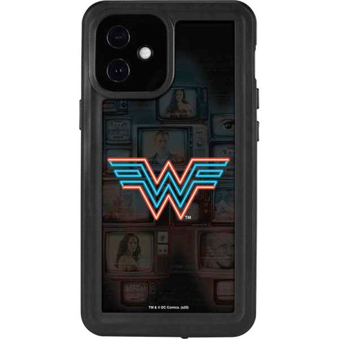 Wonder Woman 1984 (2020) Neon Logo iPhone 12 Mini Waterproof Case