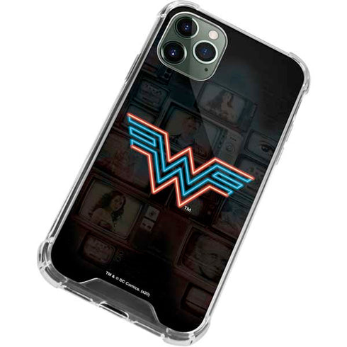 Wonder Woman 1984 (2020) Neon Logo iPhone 12 Pro Clear Case