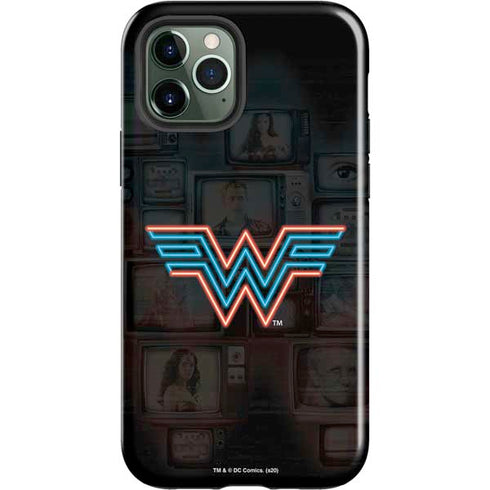 Wonder Woman 1984 (2020) Neon Logo iPhone 12 Pro Impact Case